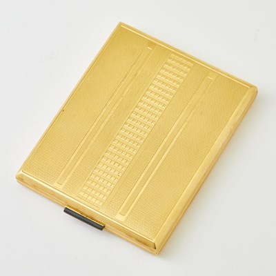 Lot 180 - Continental 18kt Gold Cigarette Case