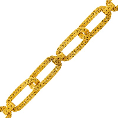 Lot 160 - Buccellati Gold Link Bracelet
