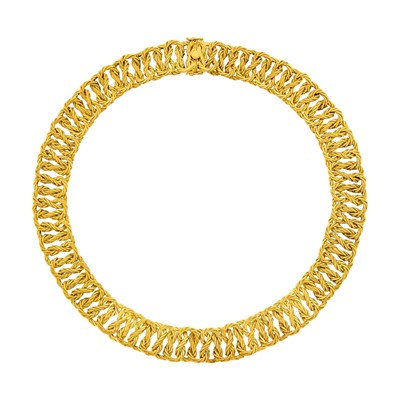 Lot 161 - Buccellati Gold Link Necklace