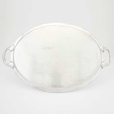 Lot 188 - Gorham Sterling Silver Two Handled Tray
