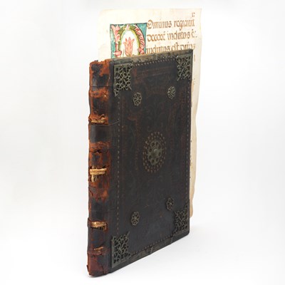 Lot 115 - A 17th century Spanish bookbinding for an antiphonal