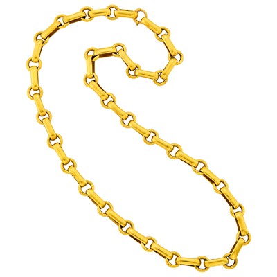 Lot 152 - Gold Link Necklace