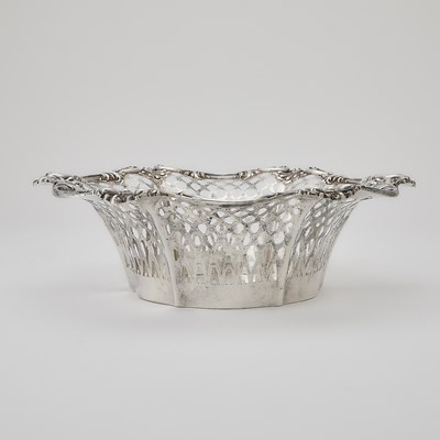 Lot 184 - American Sterling Silver Basket