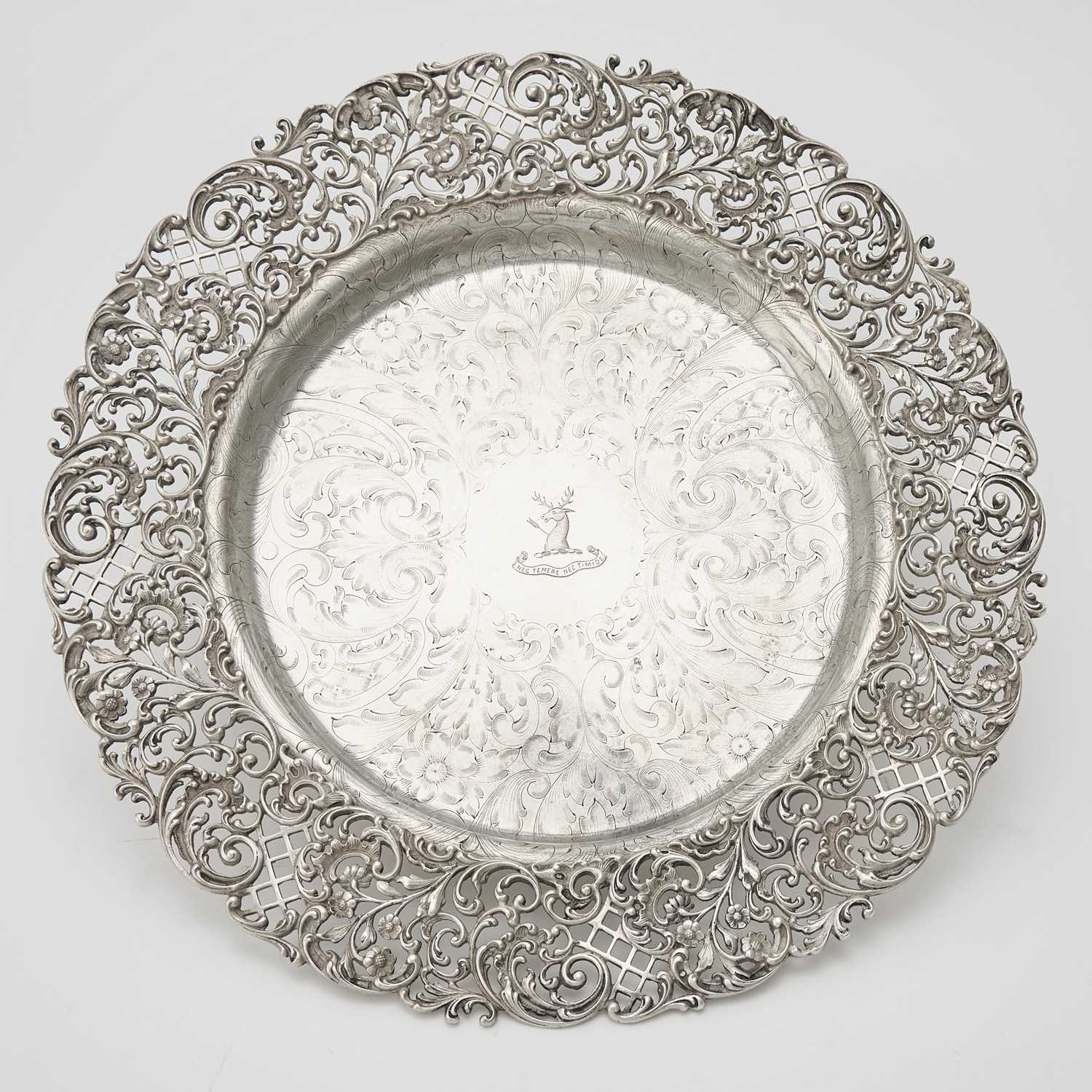 Lot 149 - J.E. Caldwell Sterling Silver Charger