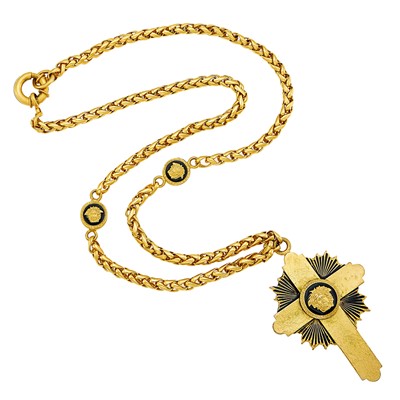 Lot 2260 - Versace Cross Necklace