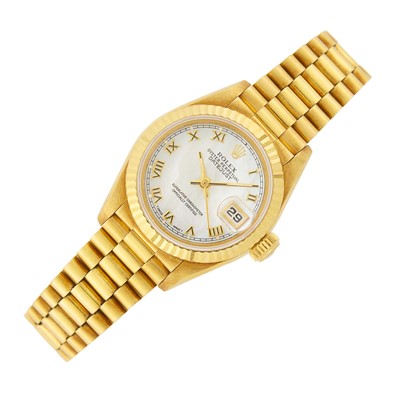 Lot 27 - Rolex Gold and Mother-of-Pearl 'Datejust' Wristwatch, Ref. 69178