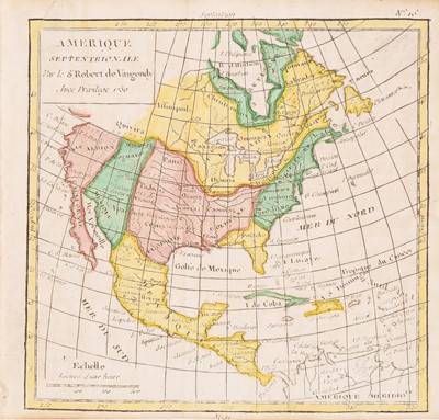 Lot 28 - Ten Small Format Maps of North America and the United States