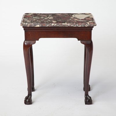 Lot 353 - George III Mahogany and Breche Violette Marble Side Table