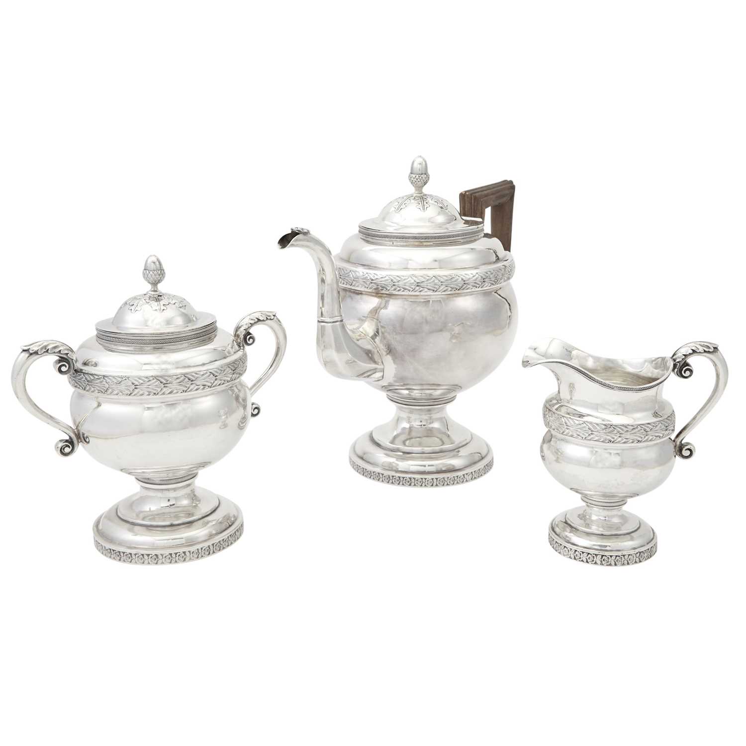 Lot 125 - American Silver Tea and Coffee Service