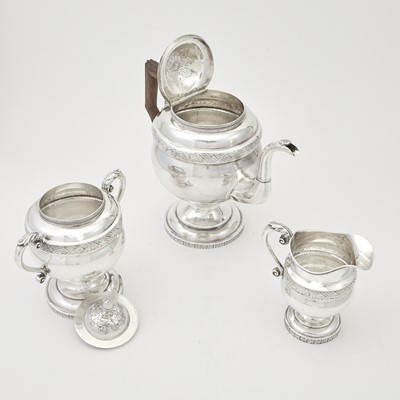 Lot 125 - American Silver Tea and Coffee Service