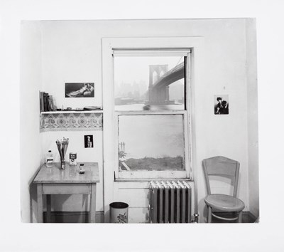Lot 646 - Rudy Burckhardt: A View From Brooklyn II, 1953