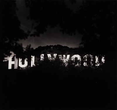 Lot 701 - A classic view of the Hollywood sign