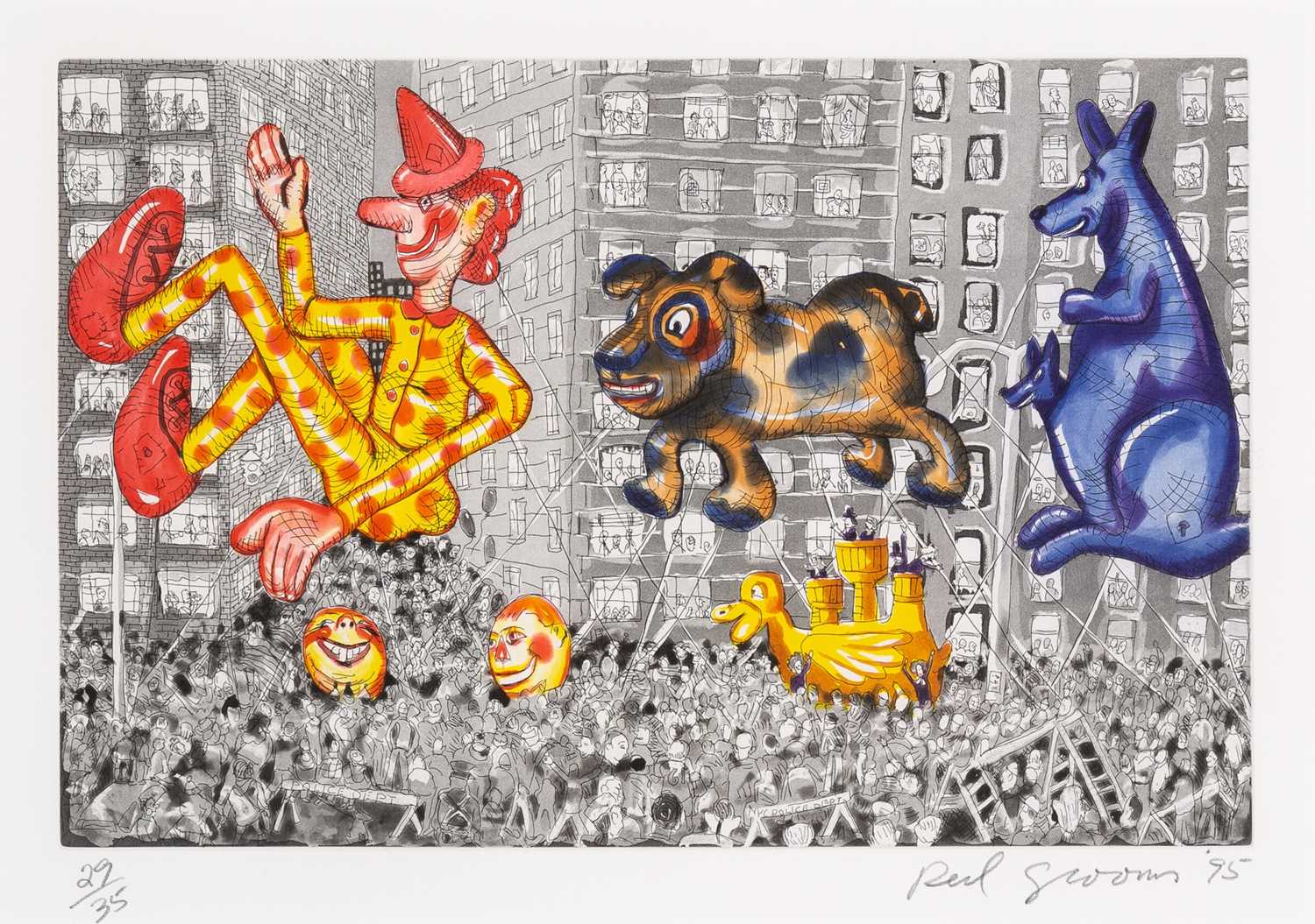 Lot 691 - Red Grooms (b. 1937)