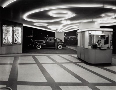 Lot 696 - Julius Shulman: Paul Laszlo Crenshaw Theater, Los Angeles, #26-1, 1941