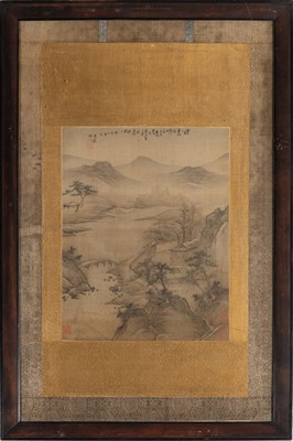 Lot 95 - A Chinese Painting attributed to Wen Jia