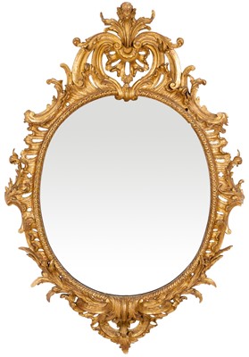Lot George II Giltwood Mirror