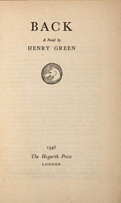 Lot 185 - Six early editions by Henry Green