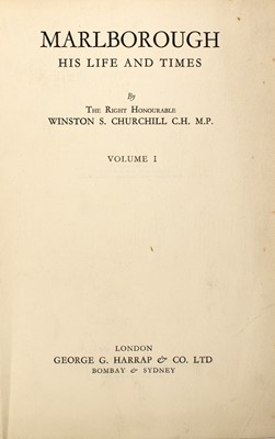 Lot 305 - Proof copy of Winston Churchill's  My Early Life