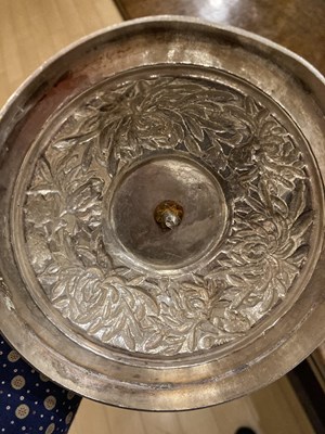 Lot 508 - Chinese Export Silver Covered Two-Handled Cup