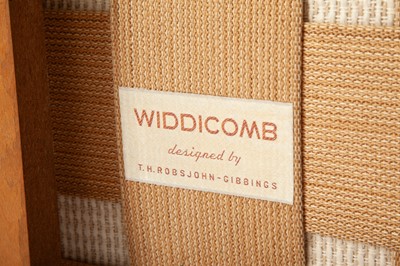 Lot 173 - T.H. Robsjohn Gibbings for Widdicomb Upholstered Walnut Model 1711 Sofa