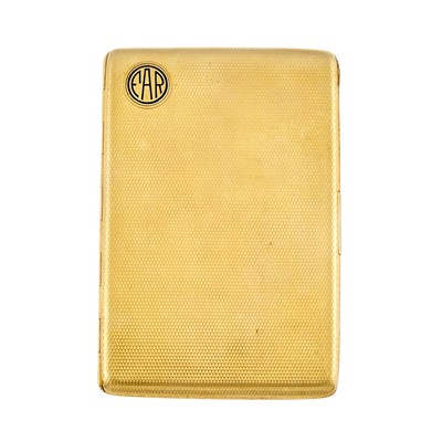 Lot 2169 - Dreicer & Co. Gold Cigarette Case