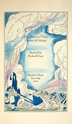 Lot 150 - The hand-colored issue of the Rockwell Kent Candide