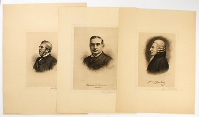 Lot 18 - Collection of proof portraits by the Rosenthals of Supreme Court justices