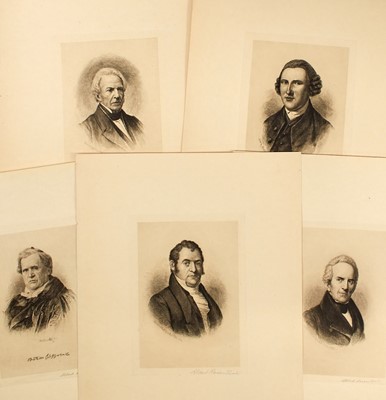 Lot 18 - Collection of proof portraits by the Rosenthals of Supreme Court justices
