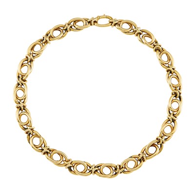 Lot 2148 - Gold Link Necklace