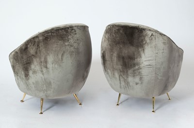Lot 782 - Pair of Italian Upholstered Armchairs