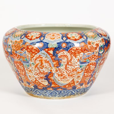 Lot 88 - A Japanese Imari Porcelain Jardiniere