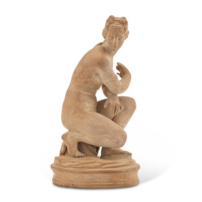 Lot 119 - Terracotta Sculpture of Crouching Venus