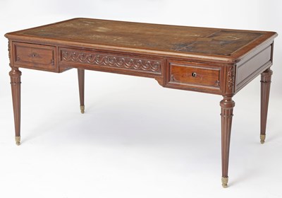 Lot 261 - Louis XVI Style Mahogany Writing Table