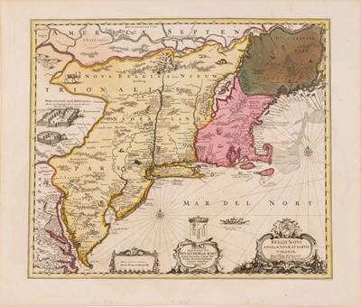 Lot 41 - "One of the fundamental prototype maps of America"