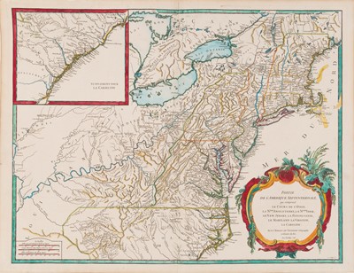 Lot 59 - Map of the colonies between the Ohio and Mississippi rivers