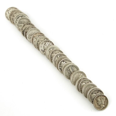 Lot 1077 - United States Silver Dimes