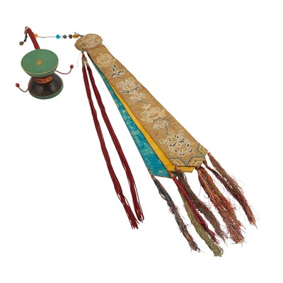 Lot 750 - A Tibetan Drum