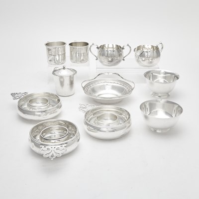 Lot 255 - Group of Sterling Silver Holloware Articles
