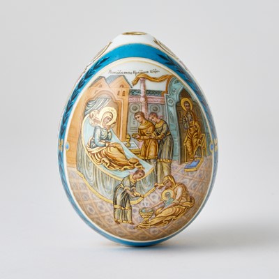 Lot 682 - Russian Porcelain Easter Egg