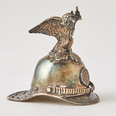 Lot 236 - Parcel-Gilt Silver Charka and Enameled Sterling Silver Charka