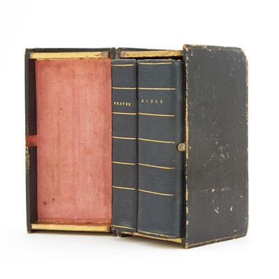 Lot 247 - A handsome pocket Bible and Prayerbook