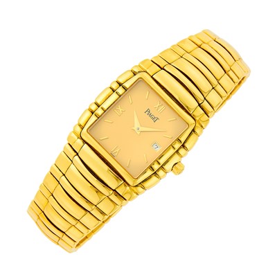 Lot 37 - Piaget Gold 'Tanagra' Wristwatch, Ref. 17061.M.401D