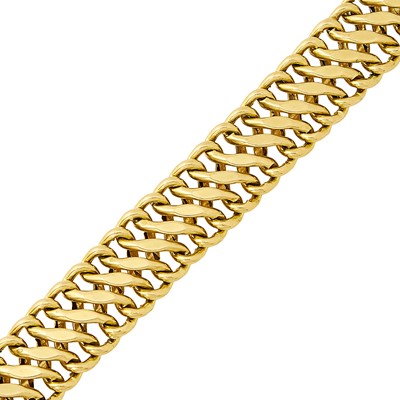 Lot 2060 - Gold Fancy Link Bracelet