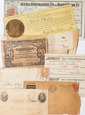 Lot 1041 - United States Letters, Bills of Lading and More
