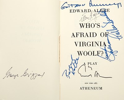 Lot 501 - Signed by the playwright and leading actors