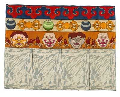 Lot 127 - A Tibetan Brocade Panel