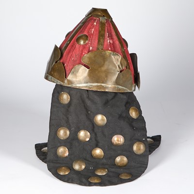 Lot 130 - A Rare Korean Studded Armor Coat and Helmet