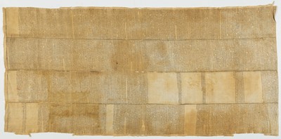 Lot 119 - A Rare Chinese Inscribed Silk Imperial Examination "Cheat Sheet"