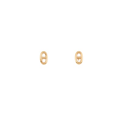 Lot 2001 - Hermès Paris Pair of Rose Gold 'Farandole' Stud Earrings