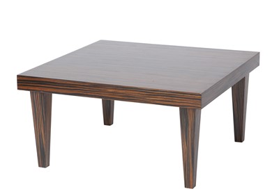 Lot 330 - Modern Calamander Wood Veneered Low Table